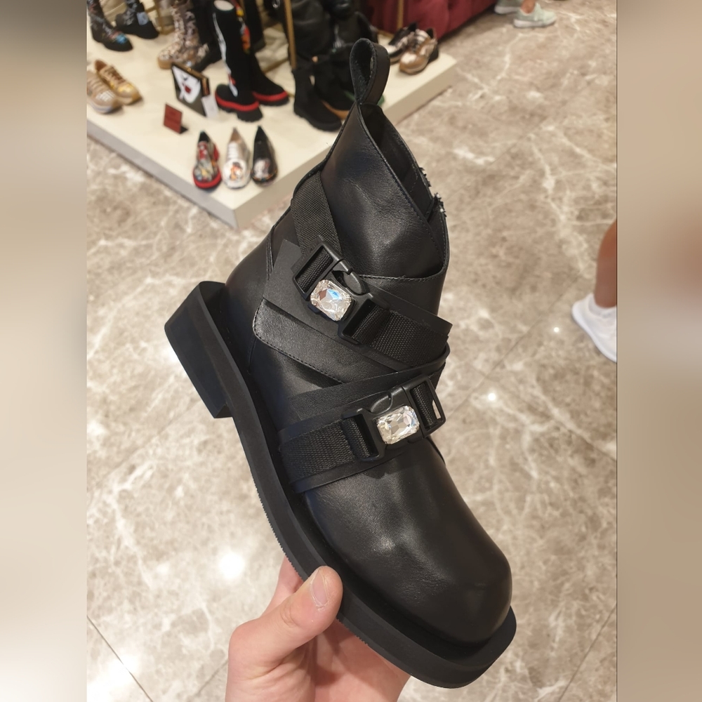 Magza booties leather